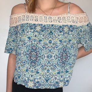 cold shoulder tank top
